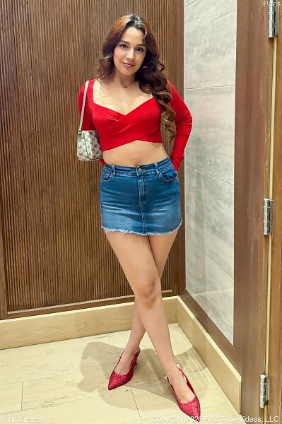 Paris in Christmas Red from FTV Girls - 2/20