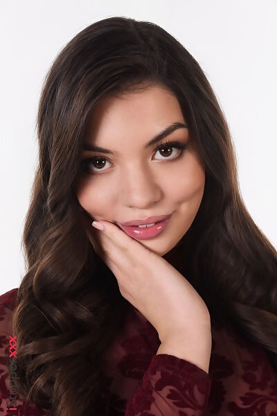 Anna Bella in Burgundy Baroque from iStripper - 2/15