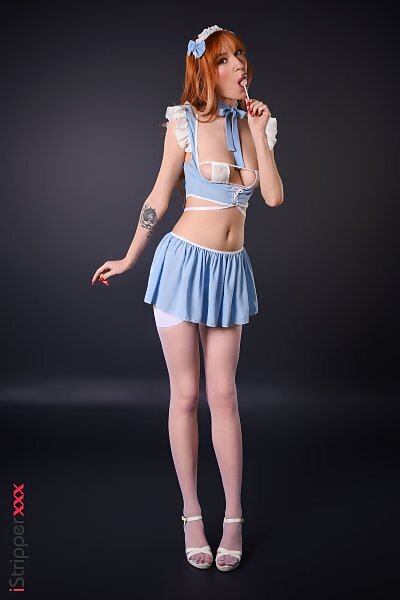 Lilly Mays in Sweet Swallowing from iStripper - 1/15