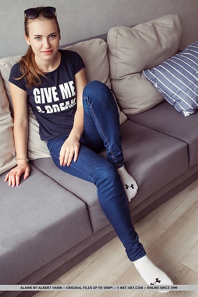 Alaine in That Sparkle by Albert Varin from Met Art - 1/18