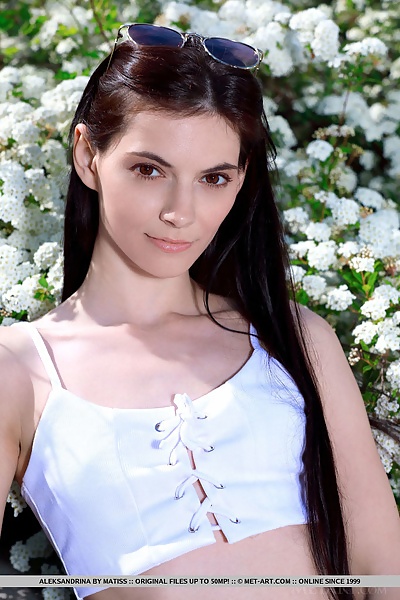 Aleksandrina in Mom Jeans by Matiss from Met Art - 3/18