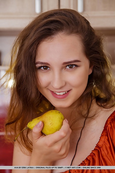 Ava in We're A Pear by Erik Latika from Met Art - 2/18