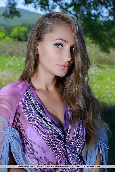 Florida in Maxi Dress by Matiss from Met Art - 1/18