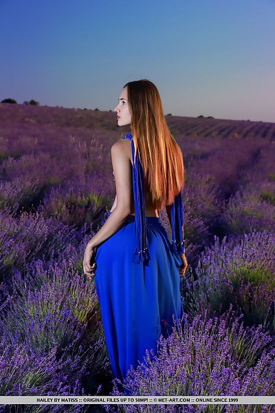 Hailey in Lavender Love by Matiss from Met Art - 3/18