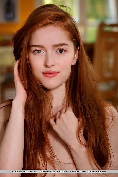Jia Lissa in Red Wood by Luca Helios from Met Art - 18/18