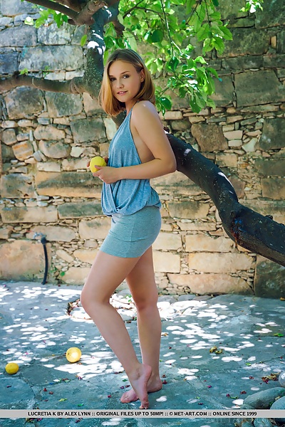 Lucretia K in Outdoor Play by Alex Lynn from Met Art - 1/18