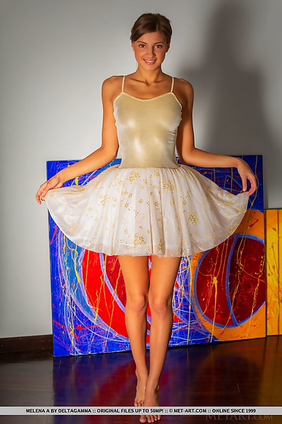 Melena A in Perfect Art by Deltagamma from Met Art - 1/18