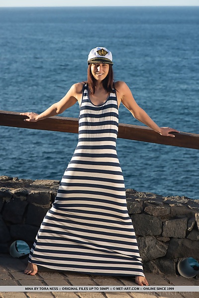 Mina in Come Sail Away by Tora Ness from Met Art - 1/18