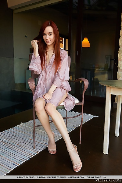 Sherice in Sheer Lavender by Erro from Met Art - 2/18