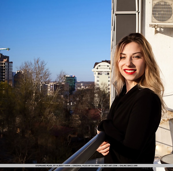 Stephanie Pearl in My Tea Time by Albert Varin from Met Art - 1/18