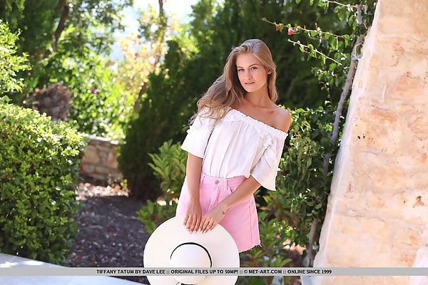 Tiffany Tatum in Playful Garden by Dave Lee from Met Art - 3/18