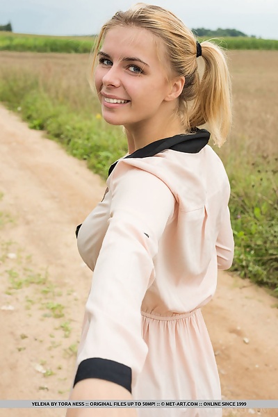 Yelena in Nature Walk by Tora Ness from Met Art - 2/18