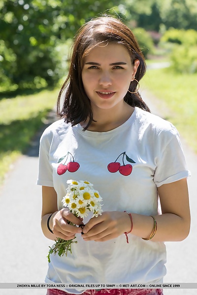 Zhenya Mille in Cherry Bomb by Tora Ness from Met Art - 1/18