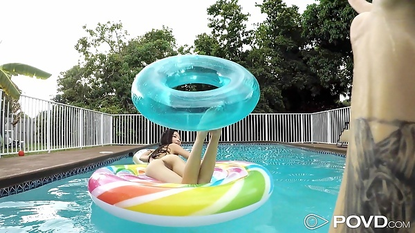 Vina Sky in Sneaky Pool Day from POVD - 10/26