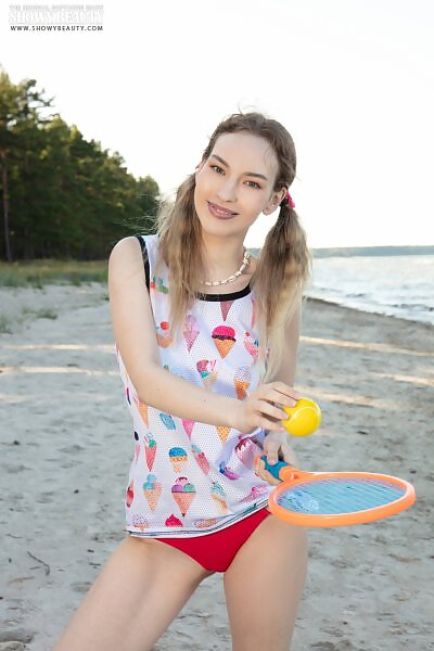 Lola Wink in Beach Games from Showy Beauty - 3/20
