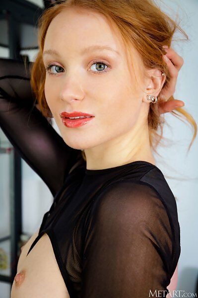 Dana Red in Burning Desire by Julia Kalias from Met Art - 1/16
