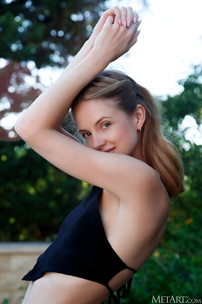 Alice May in Private Backyard by Rylsky from Met Art - 1/16