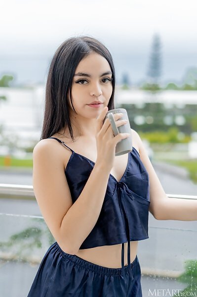 Angel Diaz in Steamy Steps by Cristian Padilla from Met Art - 1/16