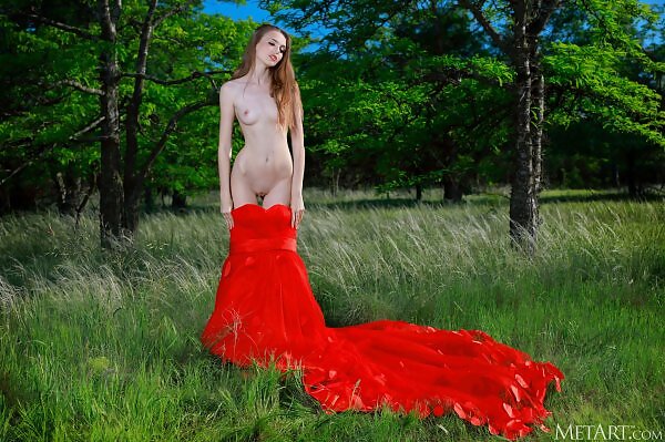Elle Tan in Ravishing in Rouge by Matiss from Met Art - 2/16