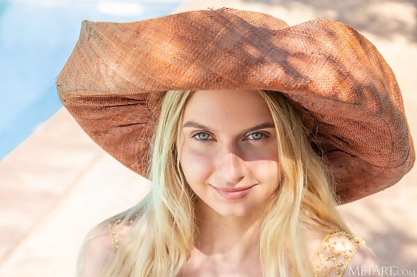 Emily Swan in Mesh Magic by Deltagamma from Met Art - 2/16