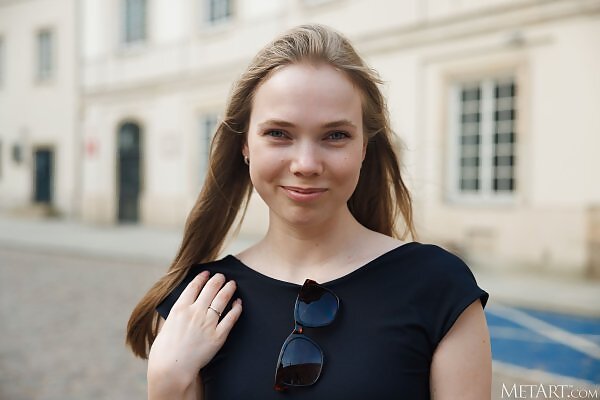 Luise in Visiting Warsaw 1 by Higinio Domingo from Met Art - 1/16