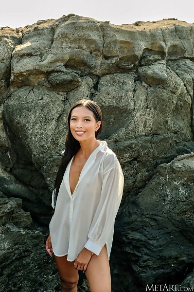 Shasha in Seaside Mischief by Tony G from Met Art - 1/13