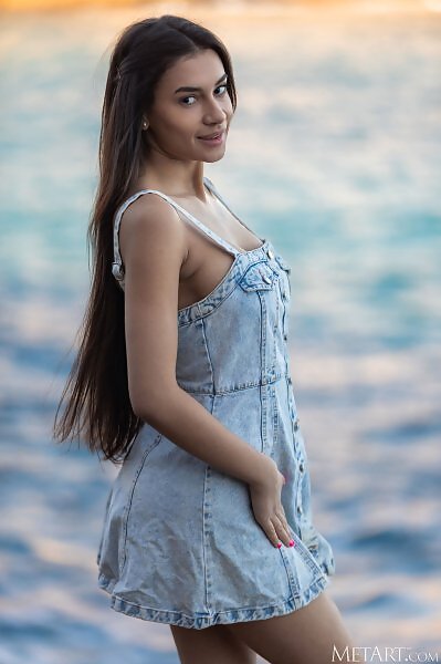 Vanessa Alessia in Surfside Stare by David Menich from Met Art - 2/16