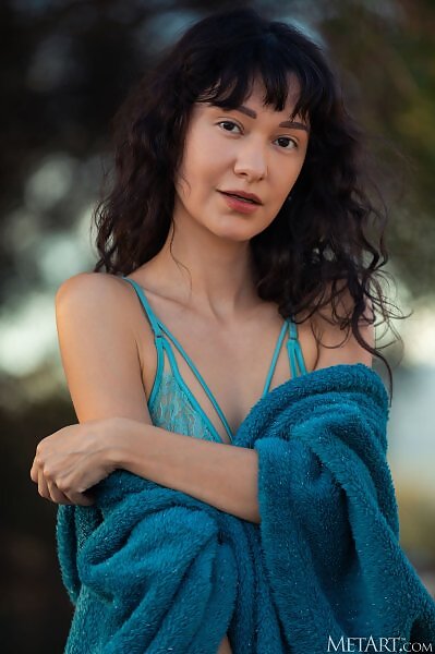 Violet Amrita in Turquoise Delight by David Menich from Met Art - 2/16