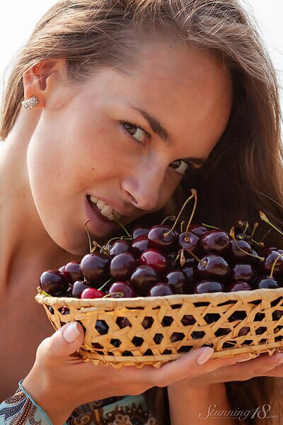 Cherries at Lake featuring Milana F by Thierry Murrell from Stunning 18 - 4/16