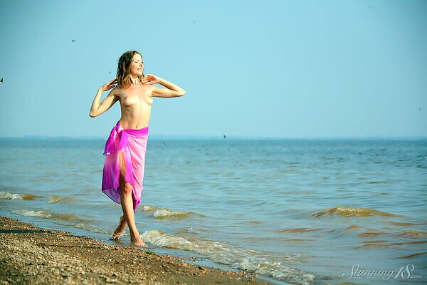 At The Beach in Pink featuring Janet by Thierry Murrell from Stunning 18 - 1/16