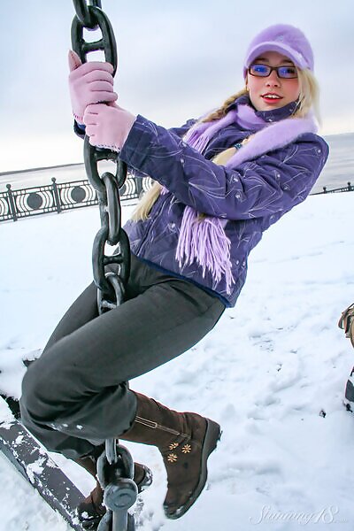 On the Snow featuring Olya N by Thierry Murrell from Stunning 18 - 6/16