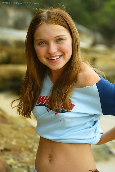 Elizabeth at the beach