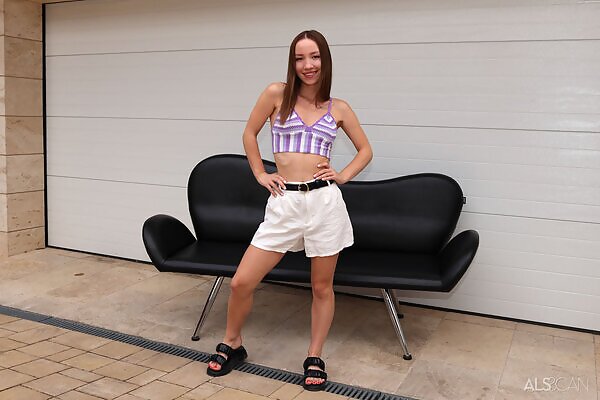 Leather Belt featuring Kate Quinn - 2/16 Leather Belt featuring Kate Quinn from ALS Scan - 2/16