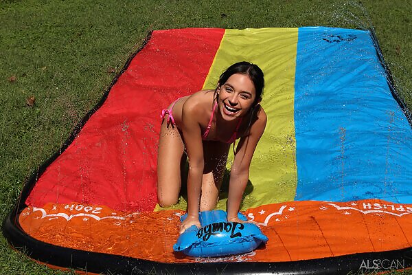 Splash Town featuring Aria Valencia - 1/16 Splash Town featuring Aria Valencia from ALS Scan - 1/16