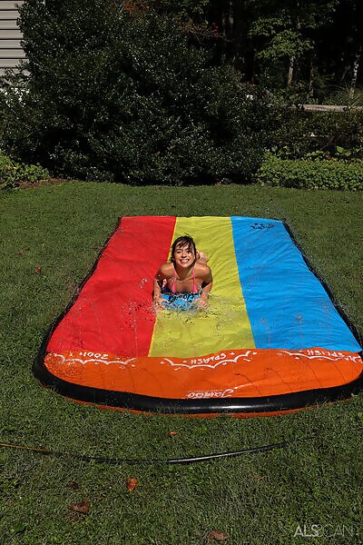 Splash Town featuring Aria Valencia - 2/16 Splash Town featuring Aria Valencia from ALS Scan - 2/16