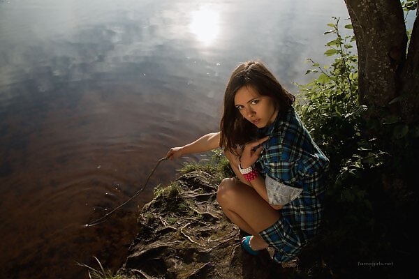 Audrey in white panties from Fame Girls - 2/12