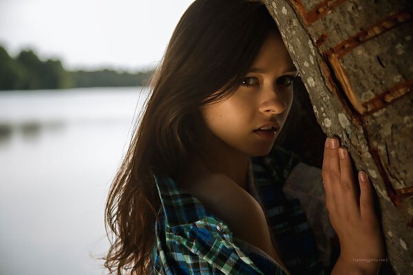 Audrey in white panties from Fame Girls - 5/12