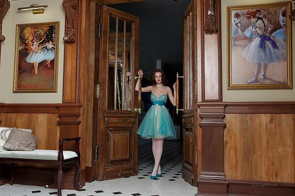 Diana in a fancy dress from Fame Girls - 1/15