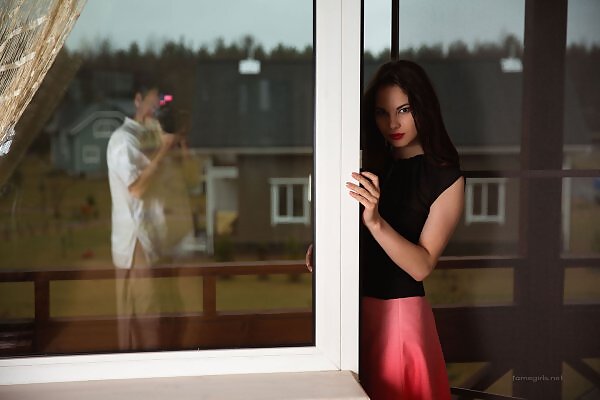 Diana in a pink dress from Fame Girls - 3/12