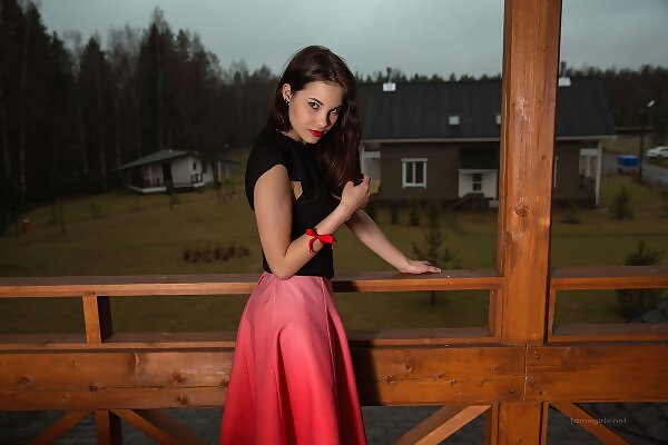 Diana in a pink dress - 4/12 Diana in a pink dress from Fame Girls - 4/12