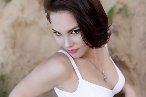 Diana in a white swimsuit - 6/15 Diana in a white swimsuit from Fame Girls - 6/15