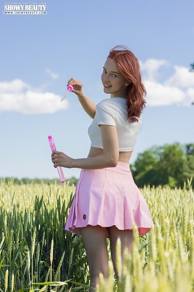 Aruna in Drops Of Sun from Showy Beauty - 1/20