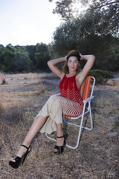 Layla Scarlett in Alone In The Olive Grove from Watch 4 Beauty - 8/17