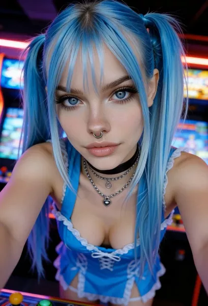 Beautiful ai-generated girlfriend