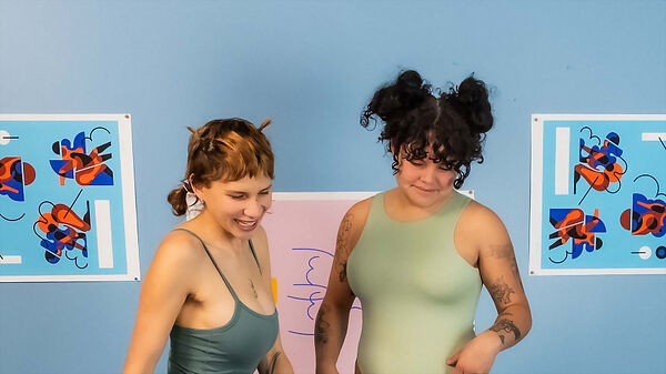 Cartier, Eden & Hazel - Gym Pics at Girls Out West
