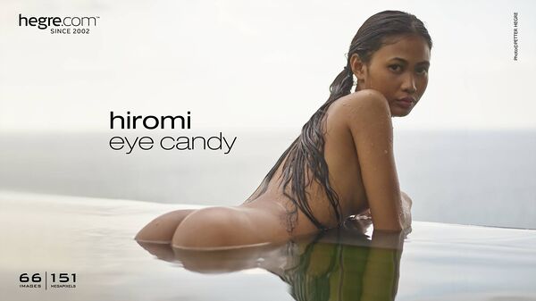 Hiromi eye candy at Hegre