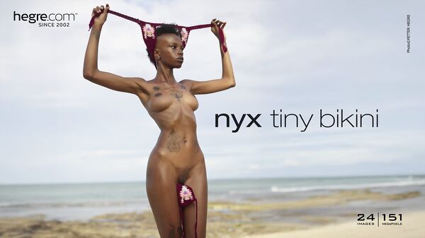 Nyx Tiny Bikini at Hegre