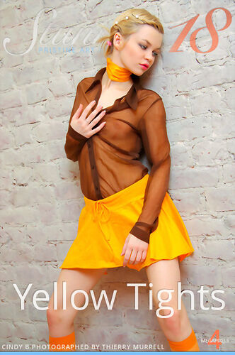 Cindy - Yellow Tights at Stunning 18
