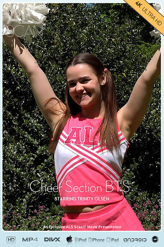 Cheer Section BTS at ALS Scan