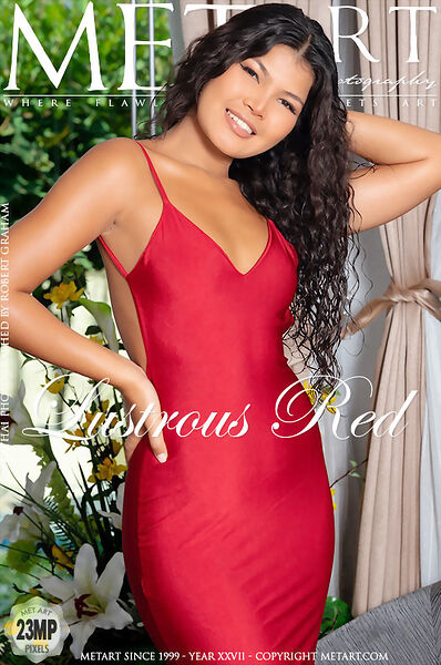 Lustrous Red at MetArt